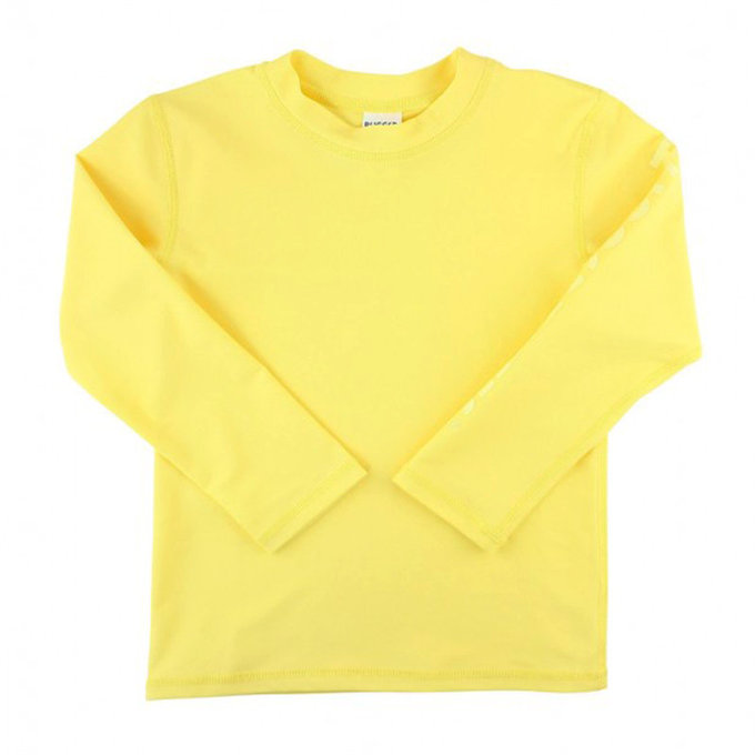美國 RuffleButts 小男童UPF 50+防曬長袖泳衣_檸檬黃_RBSB21-03