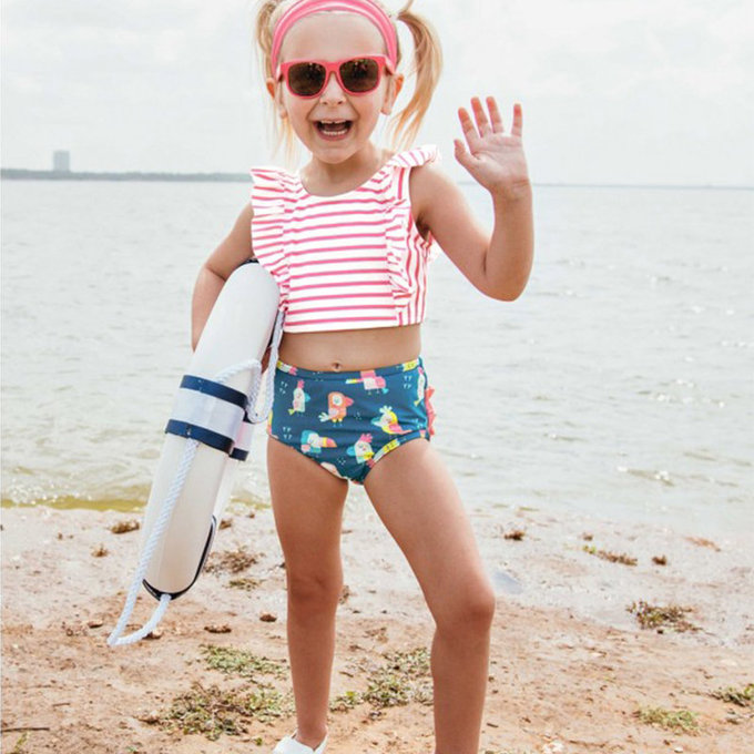 美國 RuffleButts 太陽眼鏡_亮麗桃紅_RBSG03