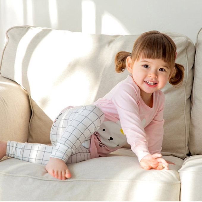 韓國原廠進口 Cordi- I  無螢光劑、100%純棉、30支紗幼童/小童家居服/睡衣_兔子皇后_CI002