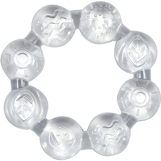 美國 green sprouts 小綠芽冰鎮冷凍型按摩/舒緩疼痛固齒器_透明手鍊造型_GS222341