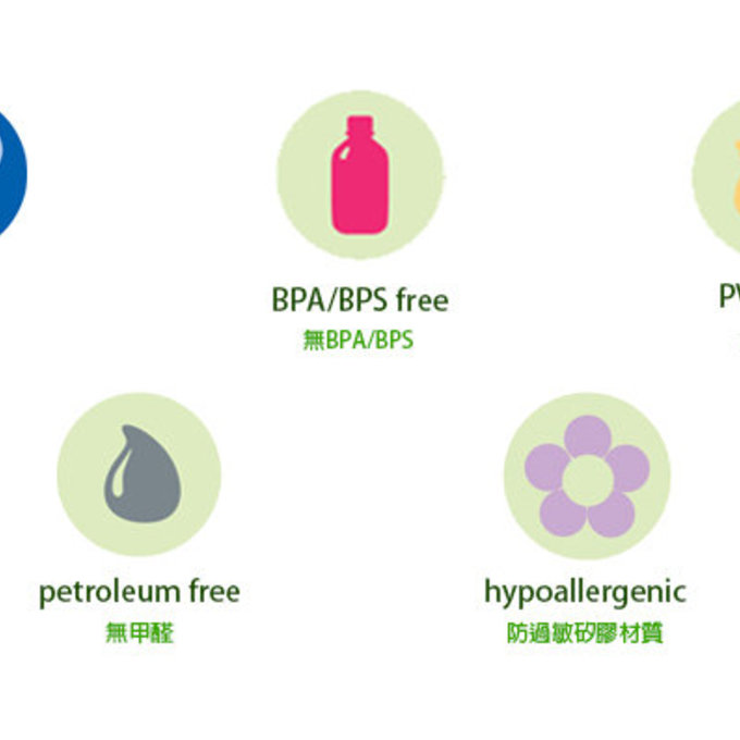 美國 green sprouts 小綠芽  食品安全等級矽膠固齒器/潔牙固齒器單入組_水藍_GS385300