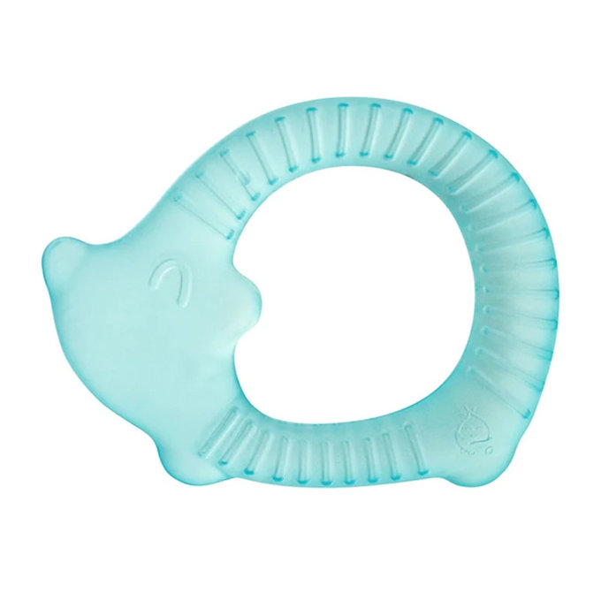 美國 green sprouts 小綠芽冰鎮冷凍型按摩/舒緩疼痛固齒器_動物造型2入組_刺蝟寶寶_GS385345-YA