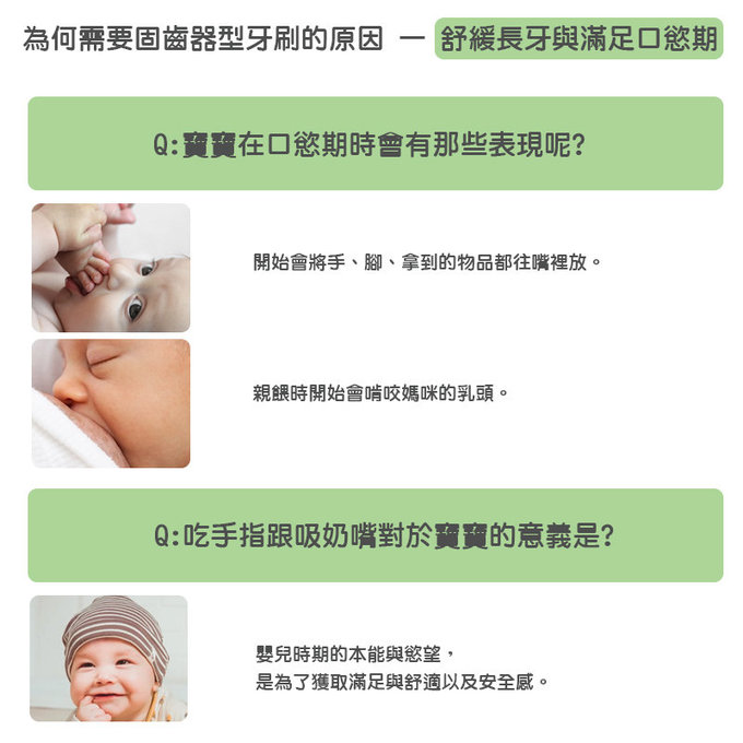 美國 green sprouts 小綠芽 食品安全等級矽膠固齒器3入組_粉月亮_GS385372-PK