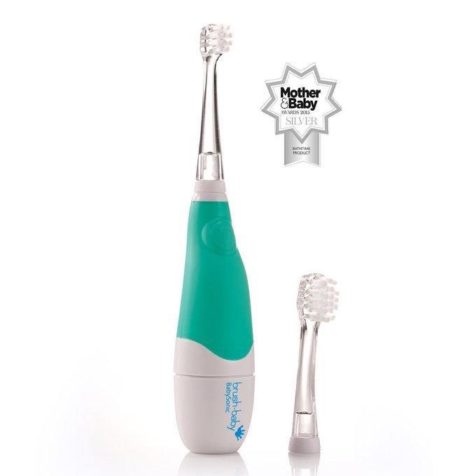 英國 brush-baby嬰幼兒聲波電動牙刷bb01