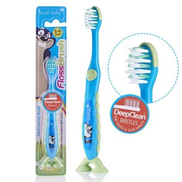 英國 brush-baby松鼠閃亮亮幼童牙刷(NEW-1入/3-6y)_粉藍_bb20-brushbaby,嬰幼兒牙刷,嬰幼兒電動牙刷,嬰幼兒聲波牙刷,嬰幼兒口腔保健,嬰幼兒口腔清潔