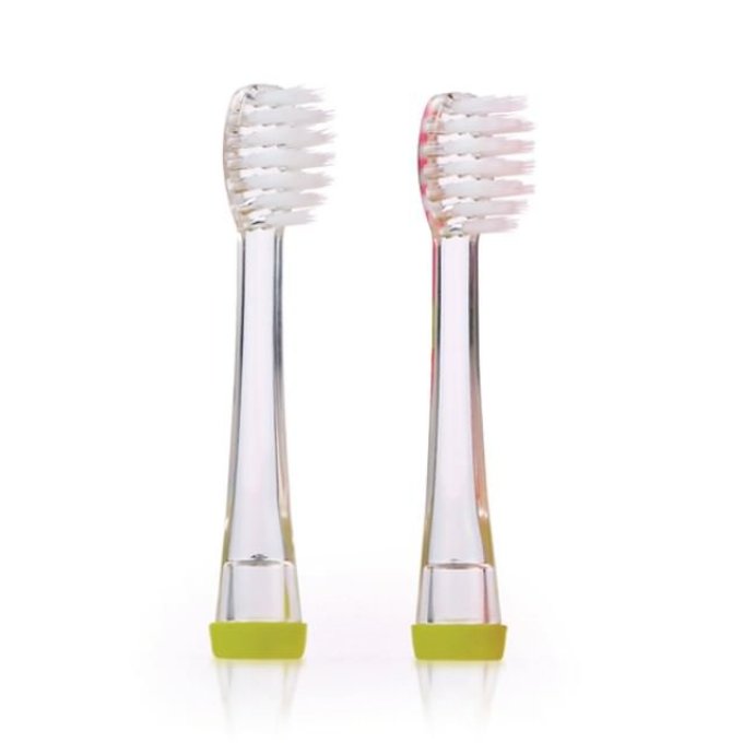英國 brush-baby聲波電動牙刷替換刷頭(3-6歲)-2入_bb28