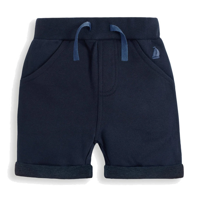 英國 JoJo Maman BeBe 超優質嬰幼兒/兒童100% 純棉綁繩短褲2入組_卡其色(JJE5503K)