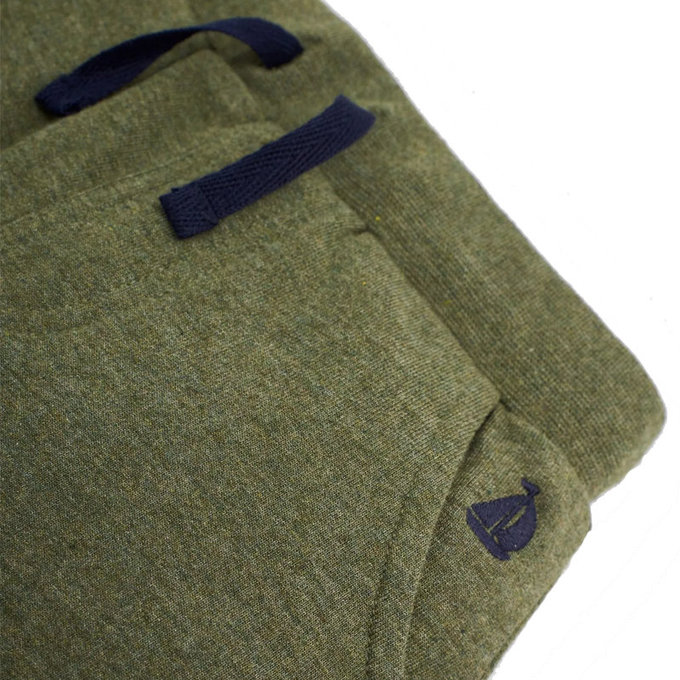 英國 JoJo Maman BeBe 超優質嬰幼兒/兒童100% 純棉綁繩短褲2入組_卡其色(JJE5503K)