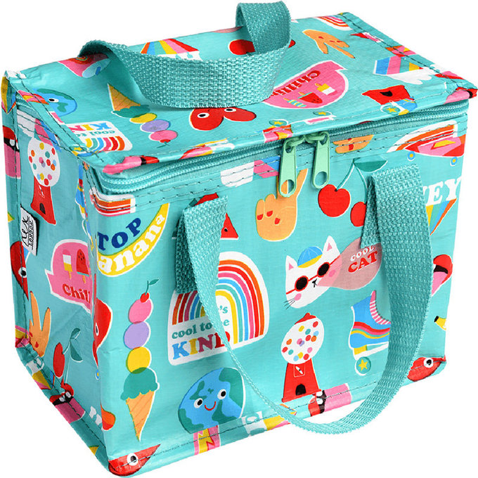 英國 Rex London 環保保溫袋/保冷袋/便當袋/野餐_繽紛搖滾_RL29022