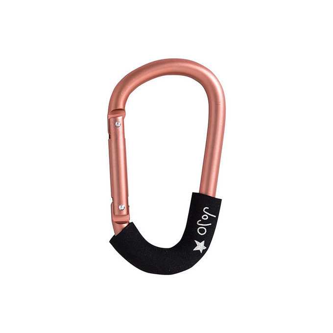 英國 JoJo Maman BeBe 推車掛勾單入組_玫瑰金(JJD6118)