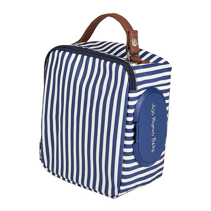 英國 JoJo Maman BeBe 嬰兒多功能收納袋/尿布袋_優雅線條(JJE2472)