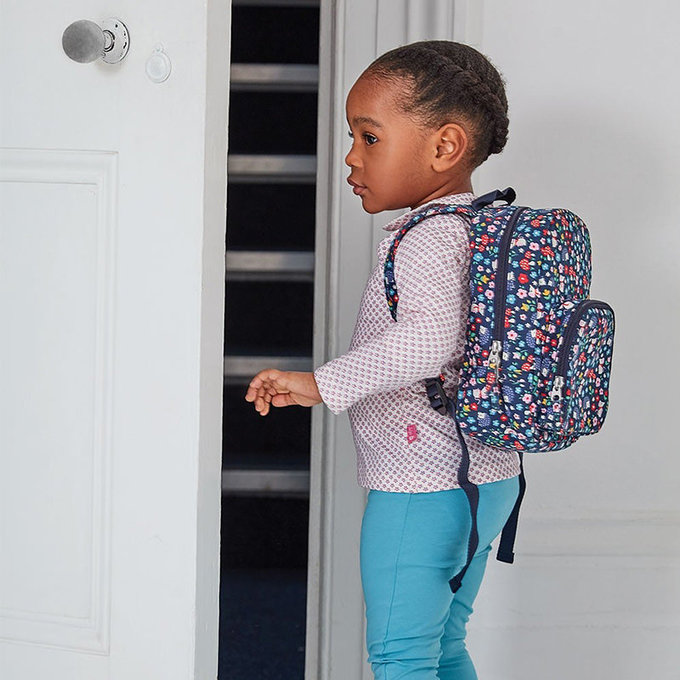 英國 JoJo Maman BeBe 防潑水後背包_蘑菇樂園 (JJD9307)