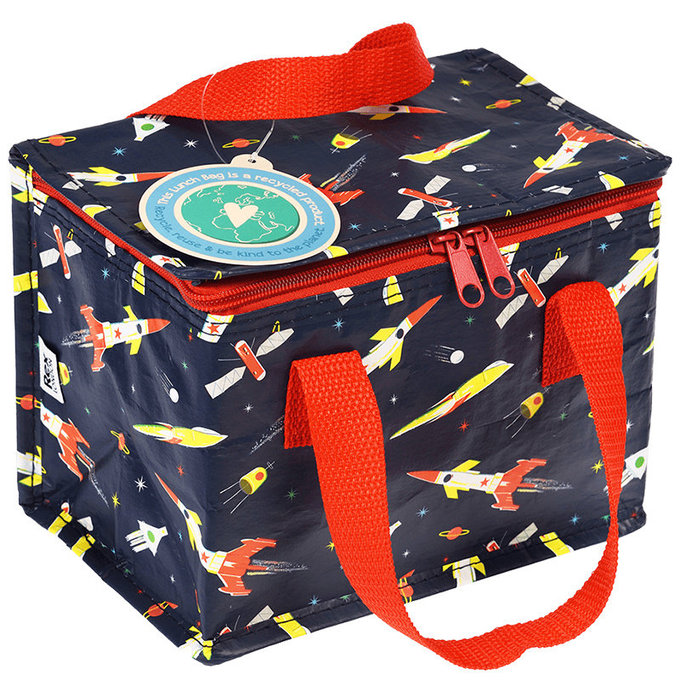 英國 Rex London 環保保溫袋/保冷袋/便當袋/野餐_太空梭_RL29237
