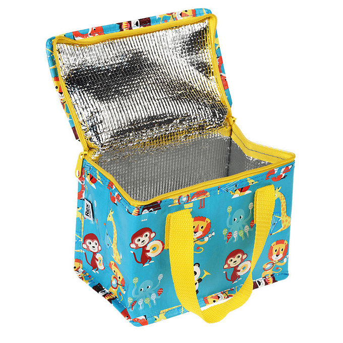 英國 Rex London 環保保溫袋/保冷袋/便當袋/野餐_動物樂隊_RL29238