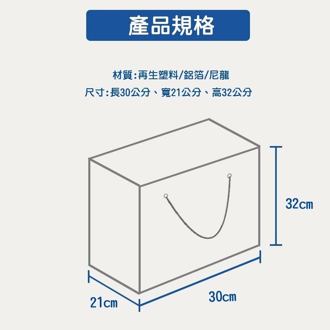 英國 Rex London 環保大型野餐袋/保溫袋/保冷袋 (附斜背背帶)_萌狗樂園_RL28948