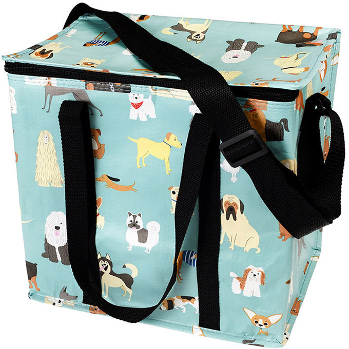 英國 Rex London 環保大型野餐袋/保溫袋/保冷袋 (附斜背背帶)_萌狗樂園_RL28948