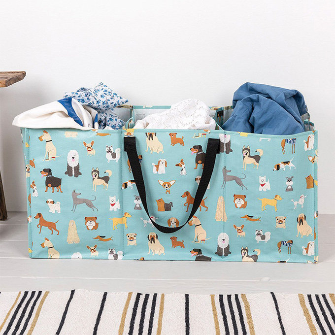 英國 Rex London 玩具/衣物 /垃圾回收 多功能防水環保收納袋/萬用袋/分隔袋_萌狗樂園_RL29050