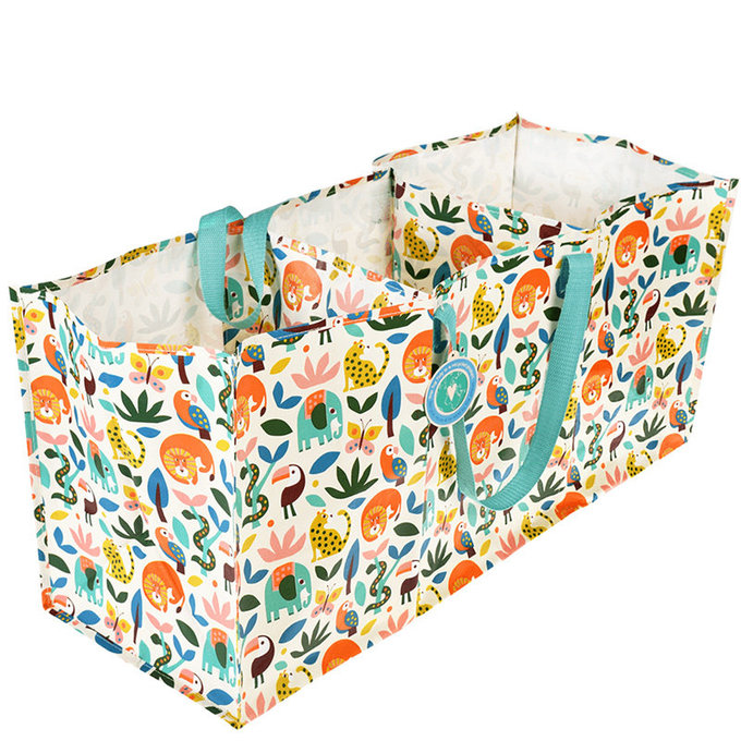 英國 Rex London 玩具/衣物 /垃圾回收 多功能防水環保收納袋/萬用袋/分隔袋_森林樂園_RL29052