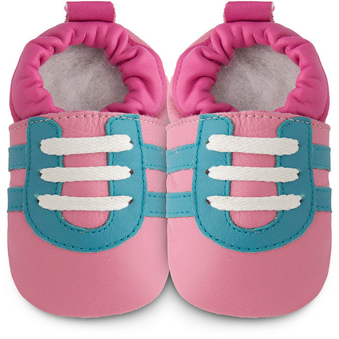 英國 shooshoos 健康無毒真皮手工鞋/學步鞋/嬰兒鞋/室內鞋/室內保暖鞋_格洛莉雅_102785