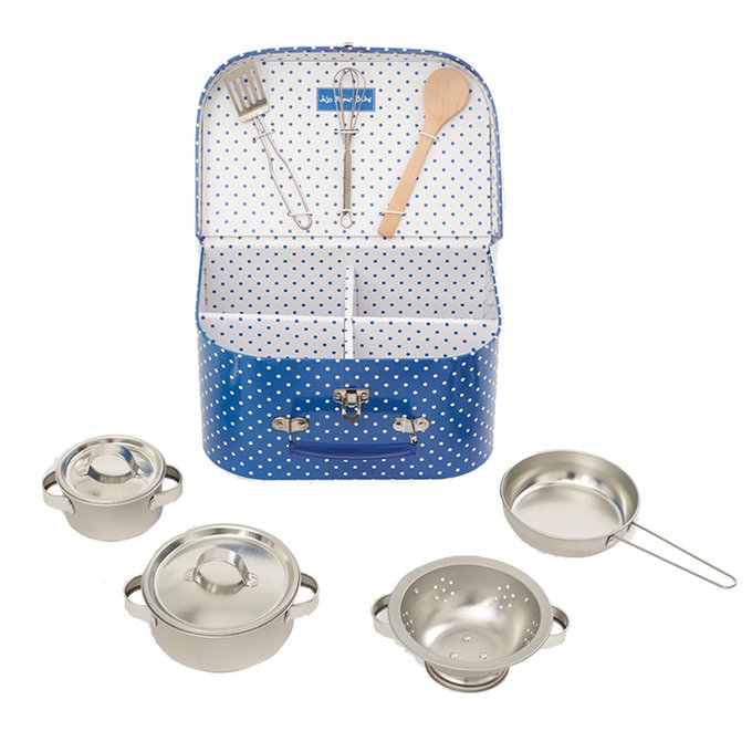 英國 JoJo Maman BeBe 優質玩具/益智/家家酒/角色扮演玩具_實木系列_餐廚具組_JJE6522