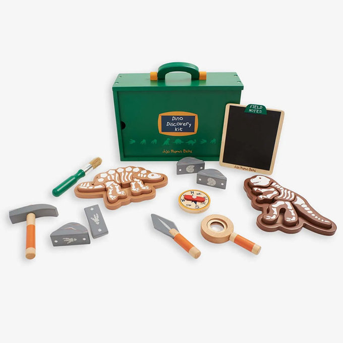 英國 JoJo Maman BeBe 優質玩具/益智/家家酒/角色扮演玩具_實木系列_考古學家組_JJE6900