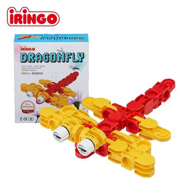 【韓國iRingo】百變創意3D積木-(蜻蜓)(總片數:43)-韓國iRingo, 3D積木,益智,教學玩具,積木玩具