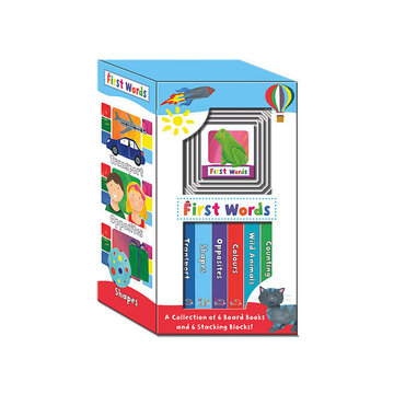 【可可英文童書】Early Learning Box Set - First Words-