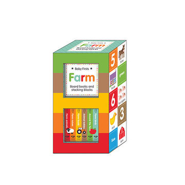 【可可英文童書】Early Learning Box Set - Farm-