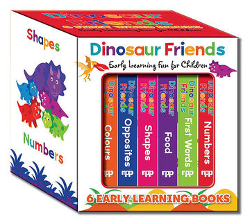 【可可英文童書】First Word Box Set - Dinosaur Friends-