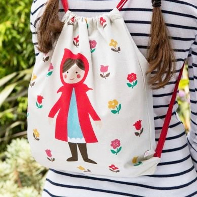 英國 Rex London 純棉後背包_小紅帽_RL26878