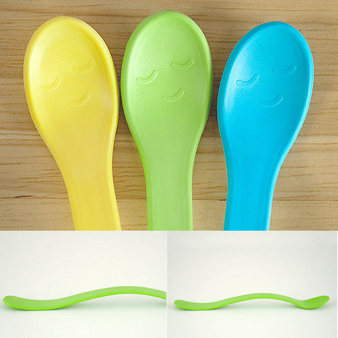 美國 green sprouts 小綠芽 寶寶學習吃飯湯匙6入組_水藍組_GS172690-2