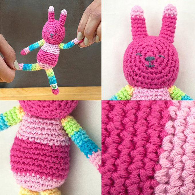 美國 green sprouts 小綠芽 寶寶安全有機棉玩偶_藍色小熊_GS240040-3