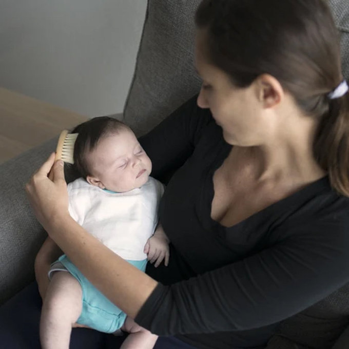 美國 green sprouts 小綠芽寶寶專用梳子_GS301700