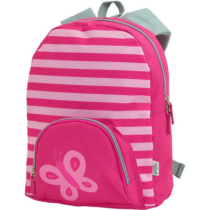 美國 green sprouts 小綠芽 寶寶防水背包單入組_桃紅_GS196241-1