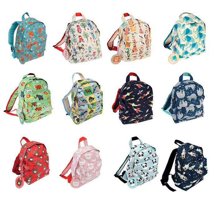 英國 Rex London 大童後背包 學生包 旅行包_萌貓樂園_RL29087