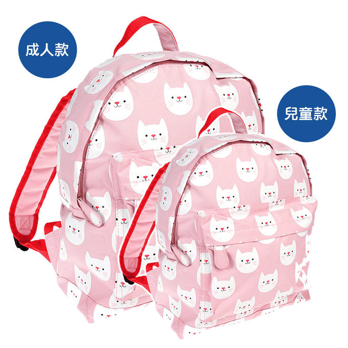 英國 Rex London 親子組合後背包_迷人貓咪_RL005 