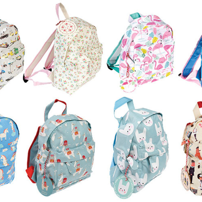 英國 Rex London 親子組合後背包_蝴蝶花園_RL008