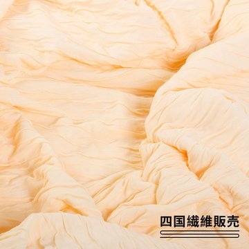 【四國纖維】舒芙蕾透氣涼被（無棉款）-果汁橘-