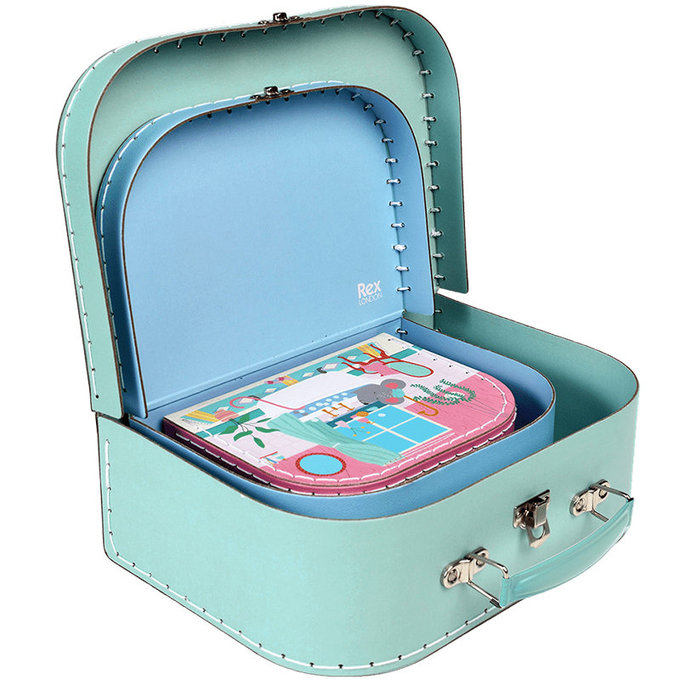 英國 Rex London 幼兒/兒童旅行手拿箱3件組_溫馨家園_RL29274