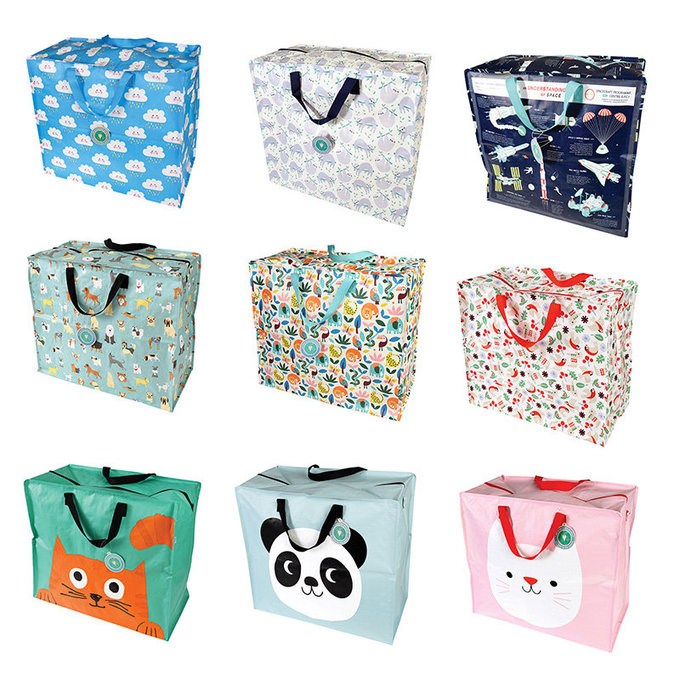 英國 Rex London 衣物/棉被超大多功能防水環保收納袋/萬用袋_常春藤_RL24747