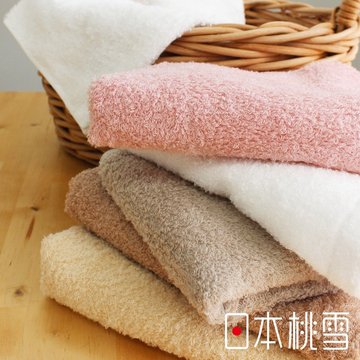 【日本桃雪】Furry雙股紗絨毛吸水浴巾-質感白(60 x130cm)-