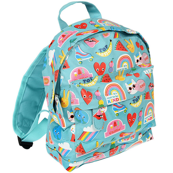 英國 Rex London 幼兒/兒童後背包 學生包 旅行包_繽紛搖滾_RL29432