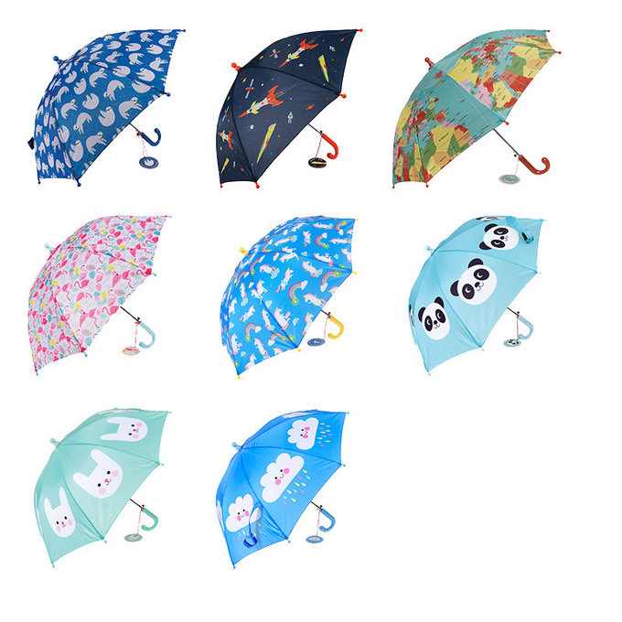 英國 Rex London 幼童/兒童自動傘_精靈花園_RL29244