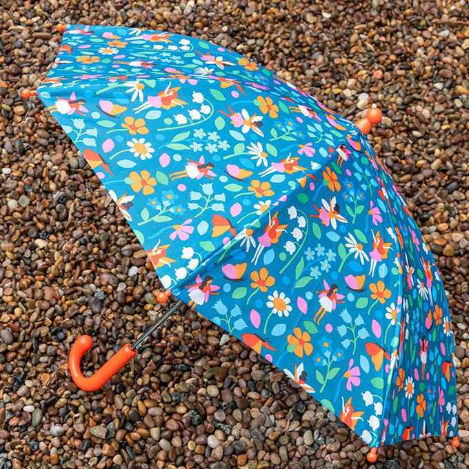 英國 Rex London 幼童/兒童自動傘_精靈花園_RL29244