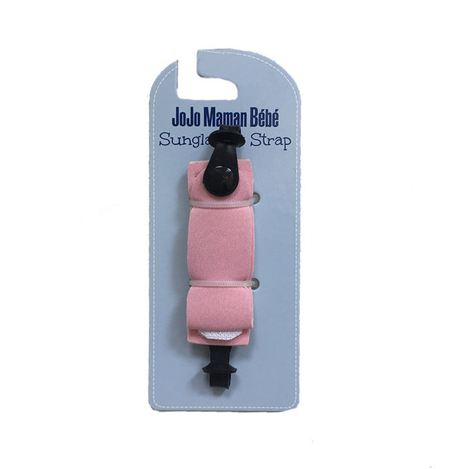 英國 JoJo Maman BeBe 嬰幼兒UV400防護太陽眼鏡調整扣帶(不含太陽眼鏡)_淡粉(JJb9237P)