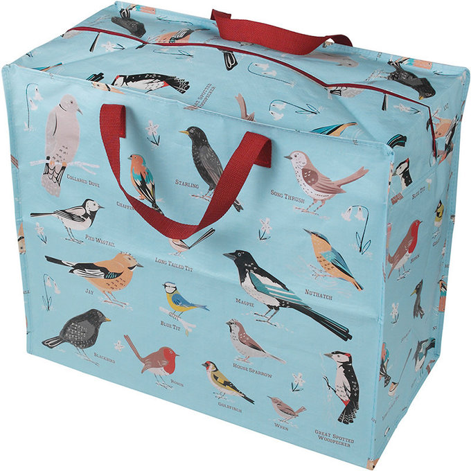 英國 Rex London 衣物/棉被超大多功能防水環保收納袋/萬用袋_快樂鳥_RL25653