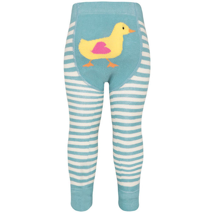 英國 JoJo Maman BeBe 嬰幼兒屁屁圖案內搭褲/保暖襪_黃色小鴨(JJP012)