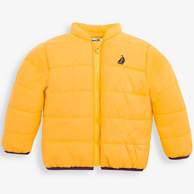 英國 JoJo Maman BeBe 三合一多功能防水保暖外套_鴨鴨拖拉車_JJE5617