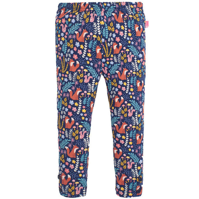 英國 JoJo Maman BeBe 保暖長褲/內搭褲兩入組_溫柔碎花_JJH1989