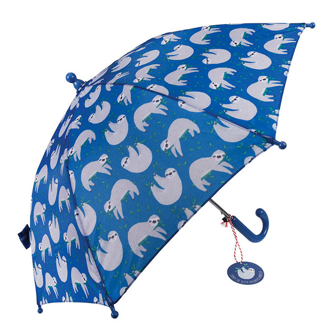 英國 Rex London 幼童/兒童自動傘_樹懶_RL28490